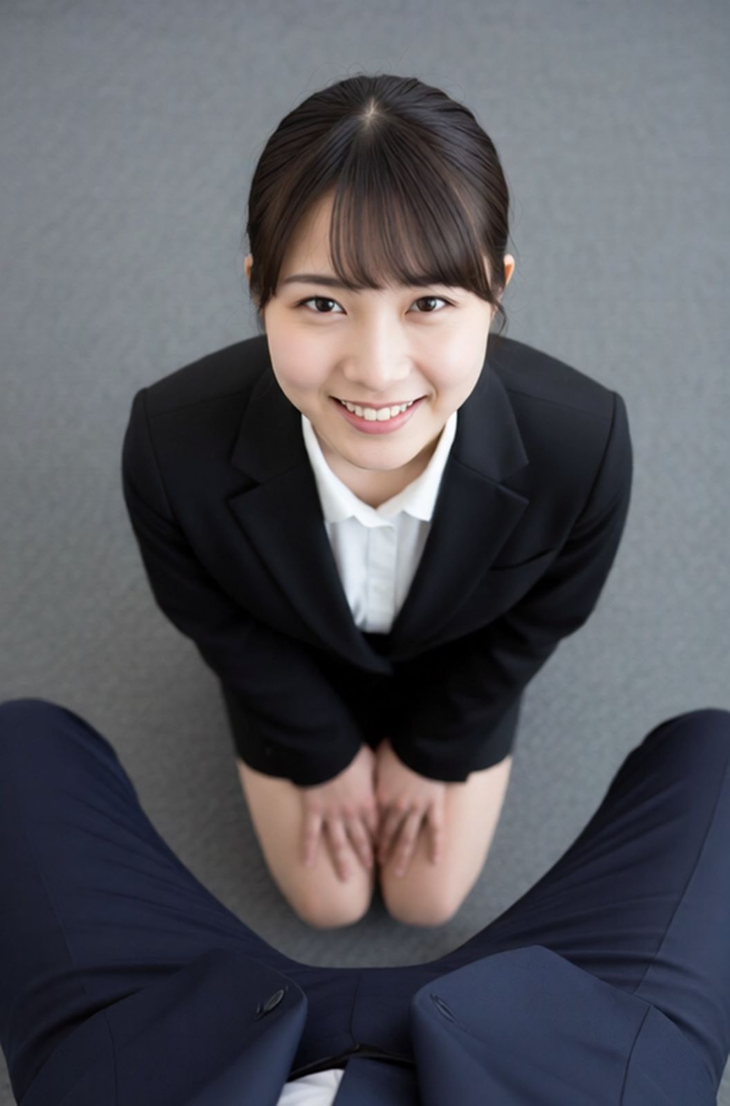 【AI動画】GGC vol.36 就活面接編6【パンチラ・手こき・フェラ・顔射】 画像3