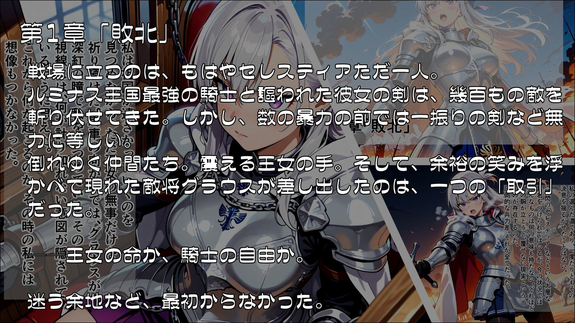 姫騎士催●堕落譚〜忠誠は甘い香りに溶け、常識は囁きに書き換えられる〜Part1 画像1