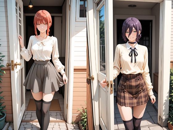 温泉旅館の出会いから自宅へ ― 謎の男と深まるヒロイン達の秘密の関係【私服収録/レ〇&マ〇マ】 画像7