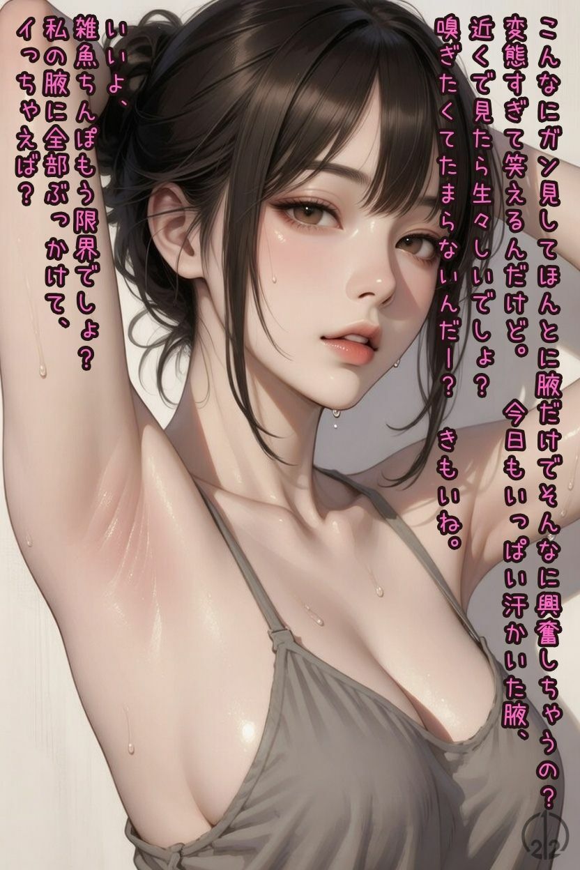 【セリフ付きCG集】ワキぶっかけ 1 画像3