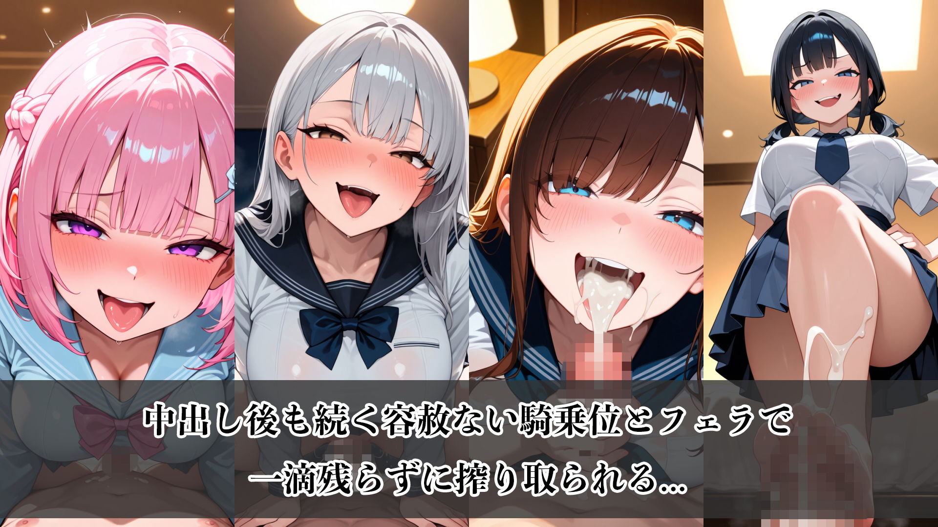 年下制服女子の秘密支配〜夜のホテルで惨めに搾り尽くされる快楽地獄〜_4