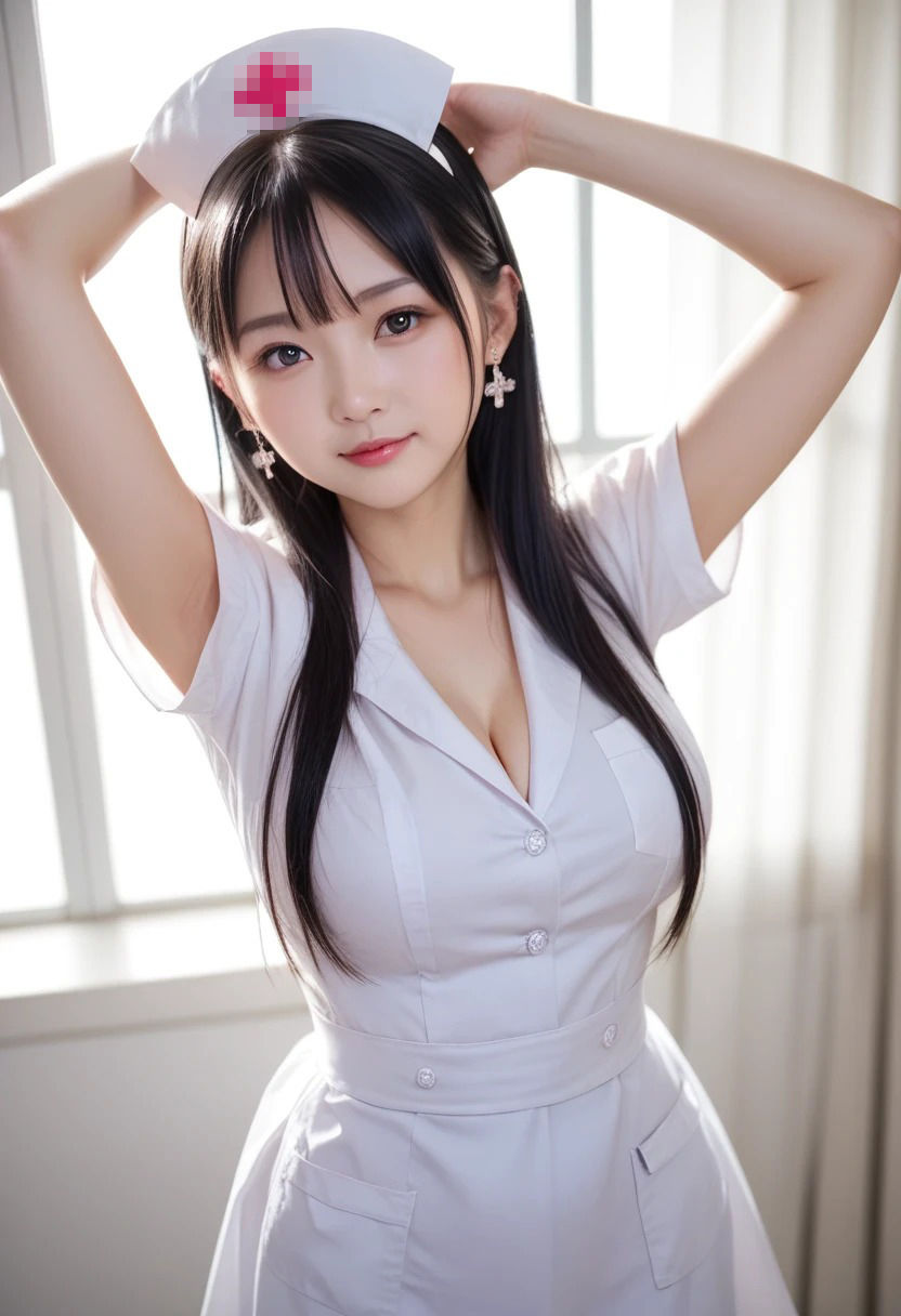 巨乳ナースの誘惑ポーズ集 145枚完全収録 画像2