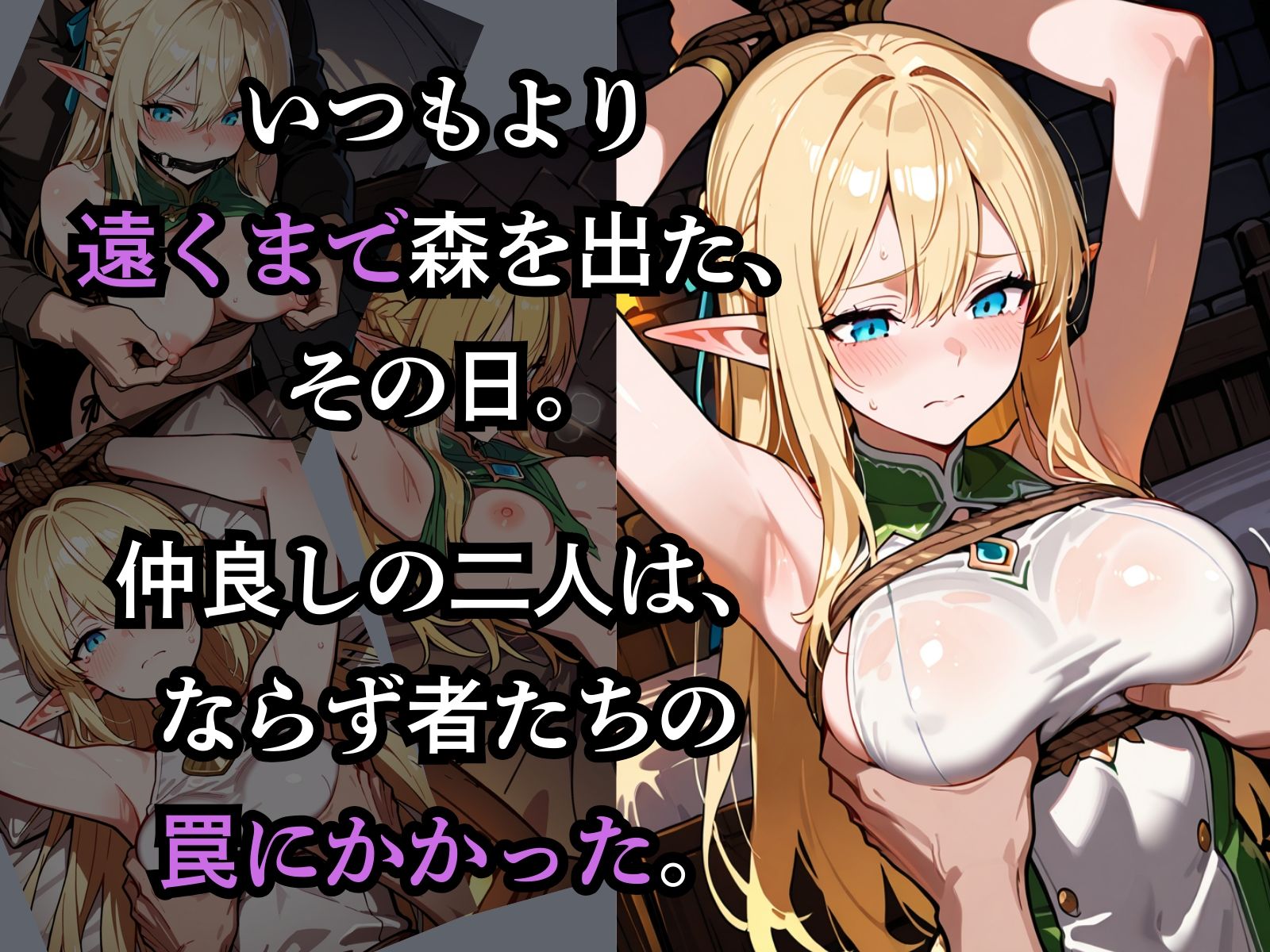 囚われたエルフ ーティアとリリー 画像4