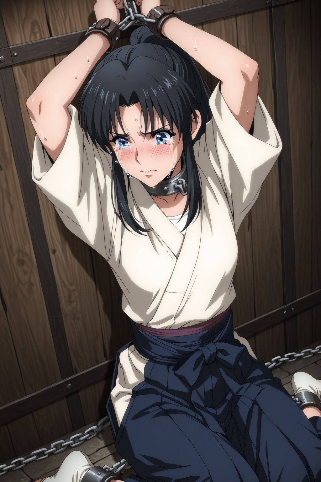 鎖縛り拘束拷× 処女〇辱セックス 薫 画像5