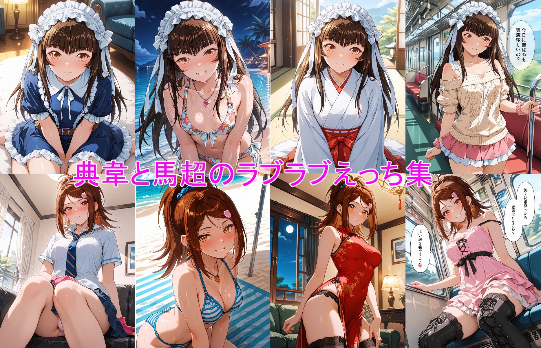 一騎〇千 典韋ちゃんと馬超ちゃんが大好き! 画像1