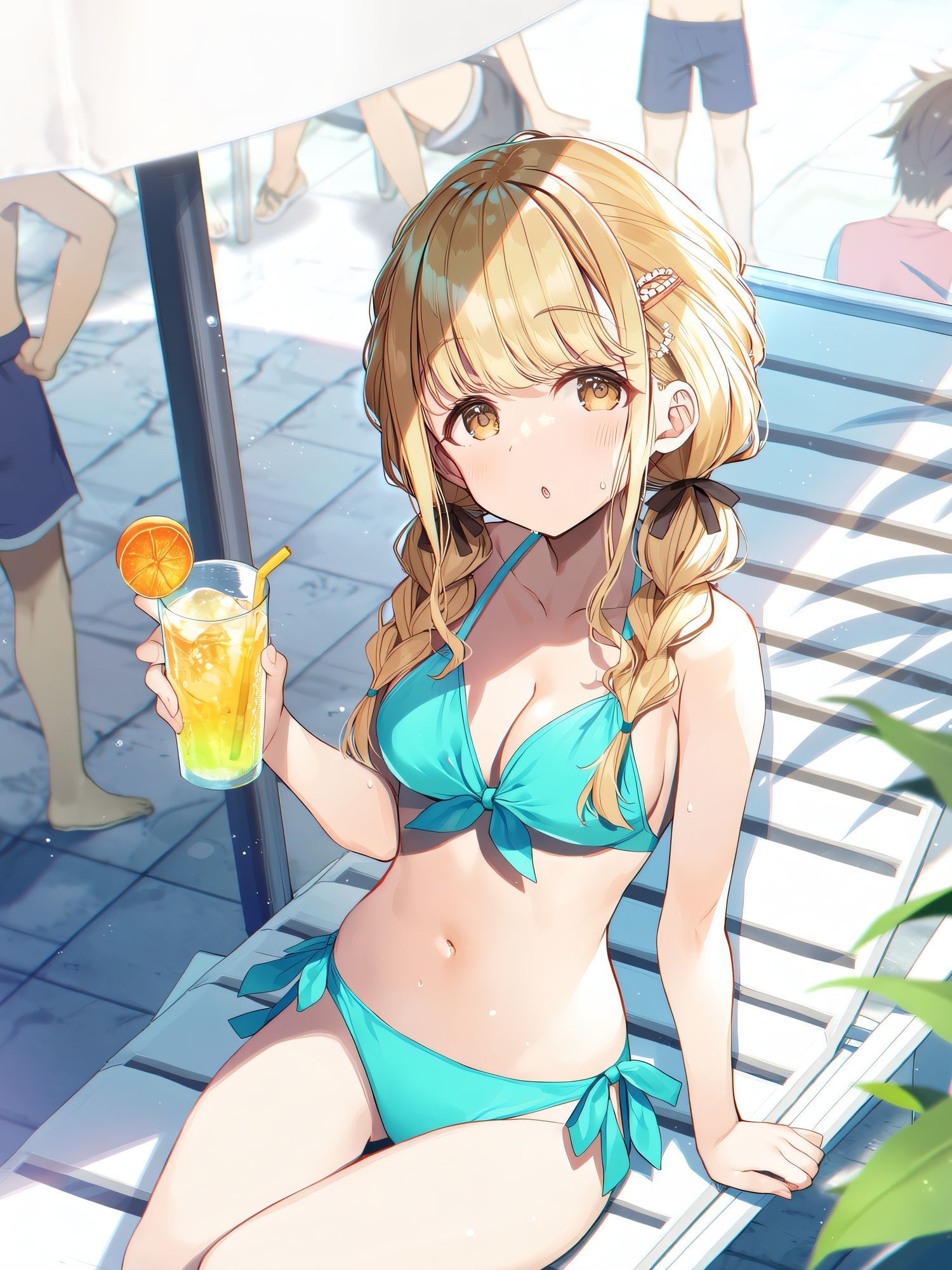 プールで見つけたアイドルに意識あり催◯かけて犯してみた〜藤◯ことね〜 サンプル1