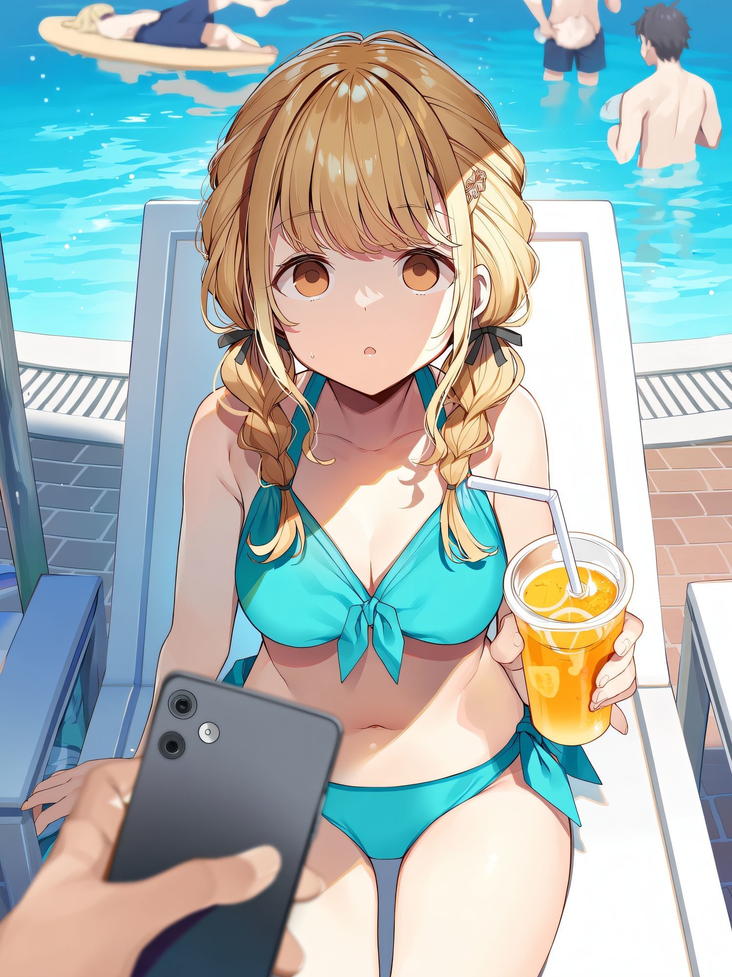 プールで見つけたアイドルに意識あり催◯かけて犯してみた〜藤◯ことね〜 サンプル3