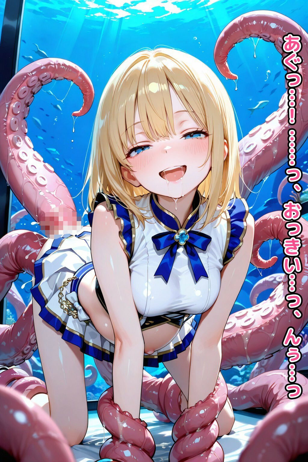 篠崎美玖の「全穴満タン・機能不全」 〜褒められて伸びるつもりが、感度良すぎて溢れちゃいました〜【ごっくん】【アナルゼリー】【触手産卵】【CDZ】 画像1