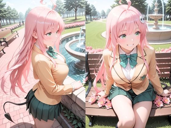 ［4KCG＋2Kミニアニメ15本］野外催●堕ち:宇宙の王女が、地球上の男に堕ちる夜  ララ・サタ〇ン・デビルーク編  ToL〇VEる -とらぶる- ダークネス 画像1