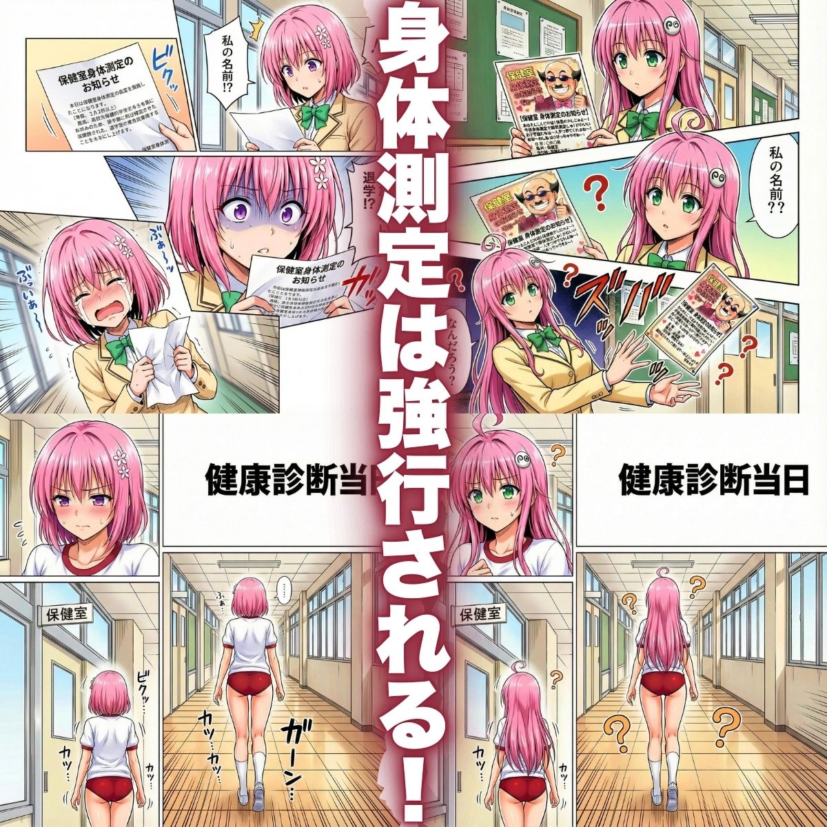 ワシ流 身体測定だよ〜ん RARA＆MOMO編 サンプル2