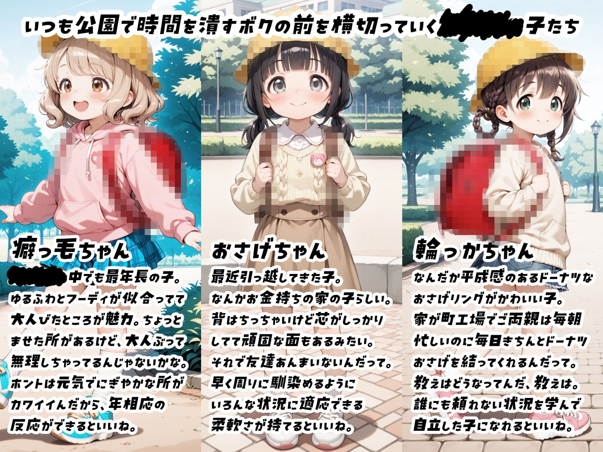 下校中のお友達をボクの家にお招きしました。1