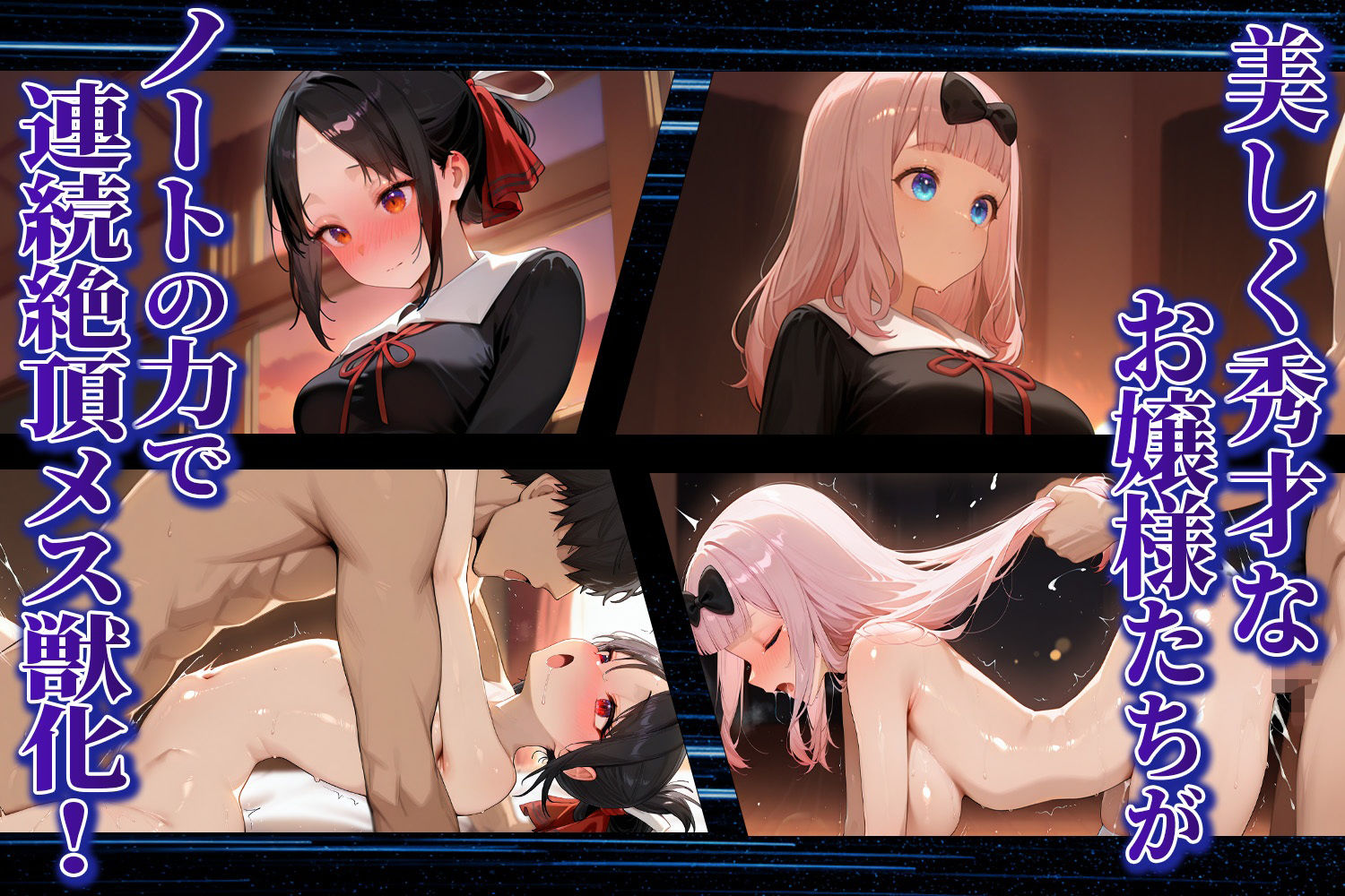 メスノート 〜無限絶頂に堕ちるヒロイン達 四宮かぐや編〜 画像4