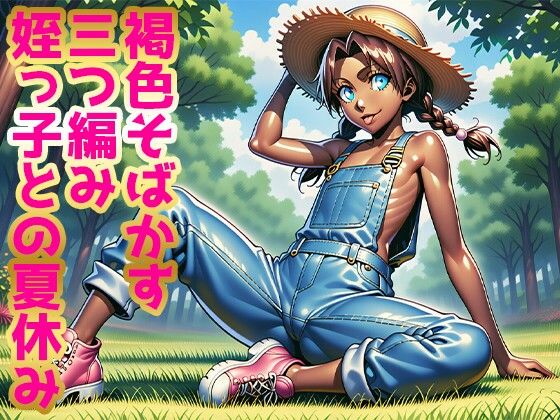 褐色そばかす三つ編み姪っ子との夏休み