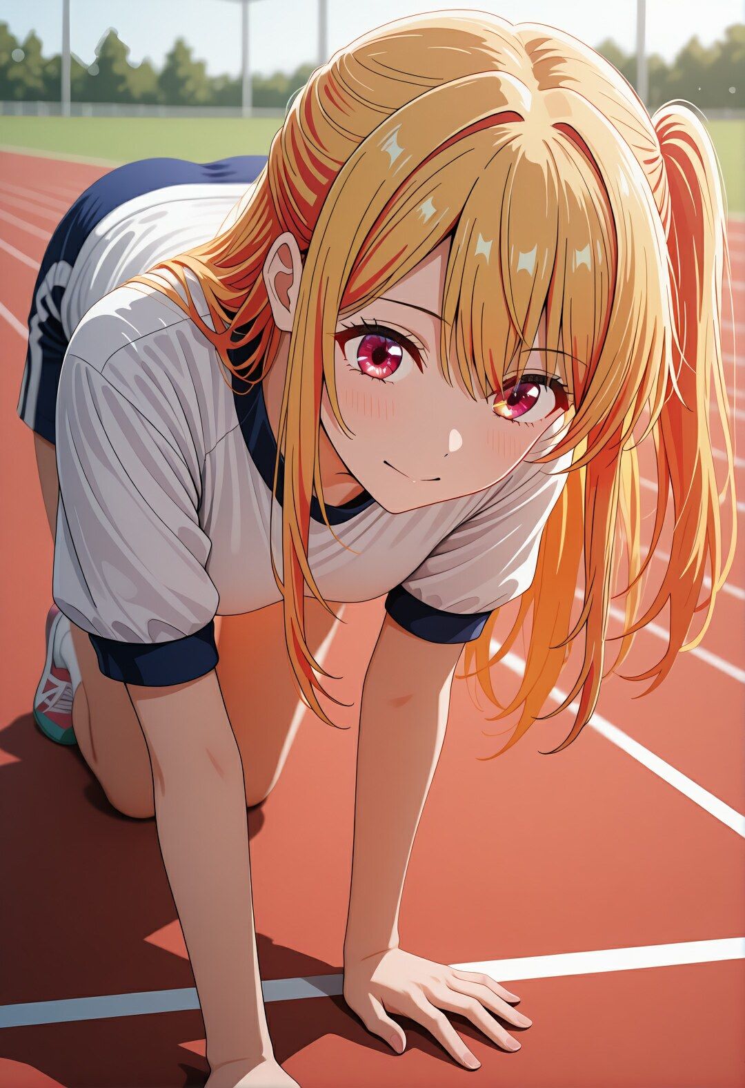 星〇ルビーの学校どこでもハメ日誌 〜清楚アイドルが教室・グラウンド・プールで中出し懇願〜  500枚！！ 画像4