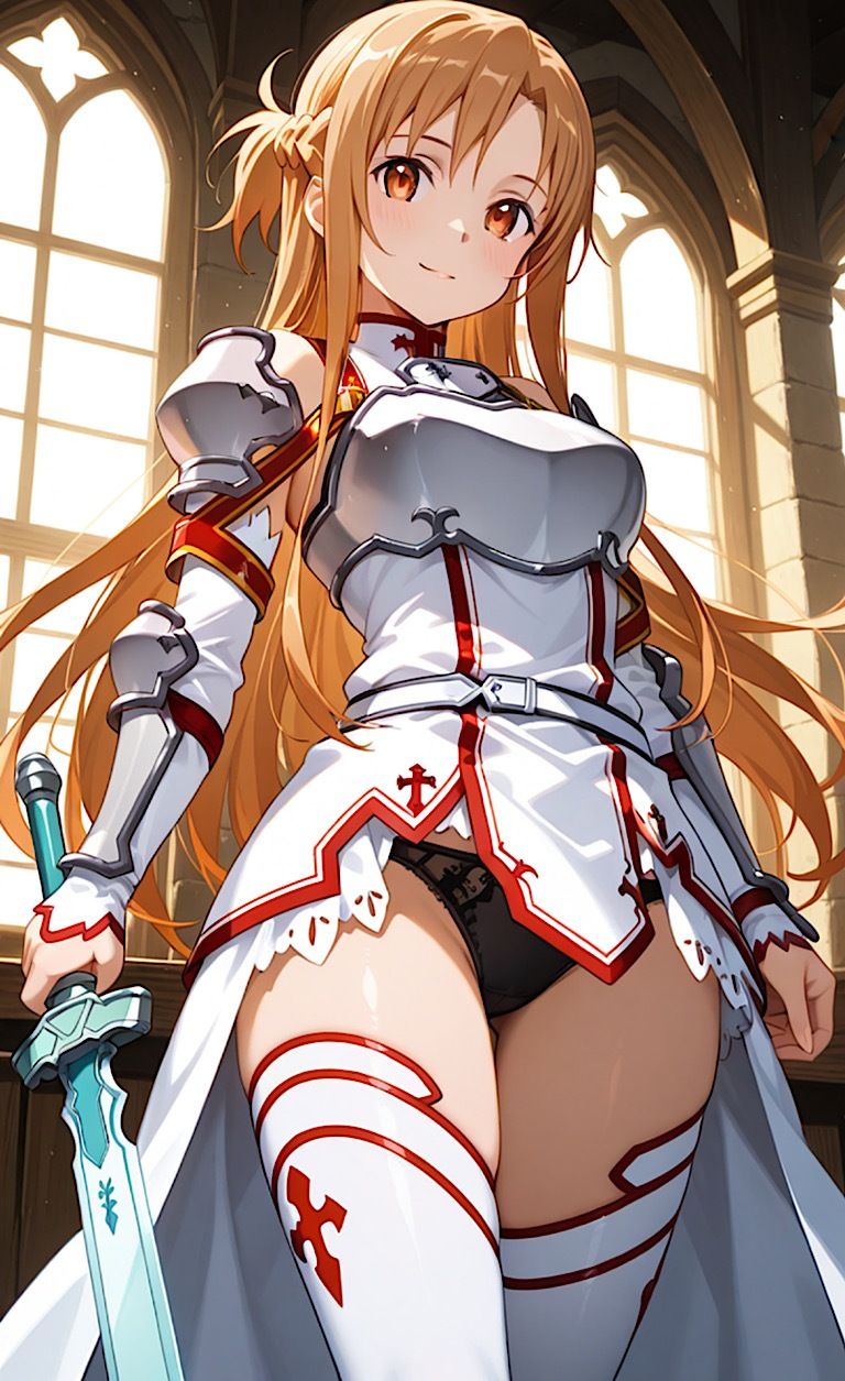 ソーローアートオンライン【ア◯ナ】戦闘脱衣127枚にソーローな貴方は最後まで射精せずに現実世界に戻れるのか！！？ 画像10