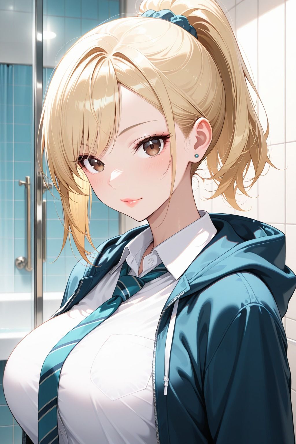 ギャル女子校生  生ハメ孕ませ 画像1