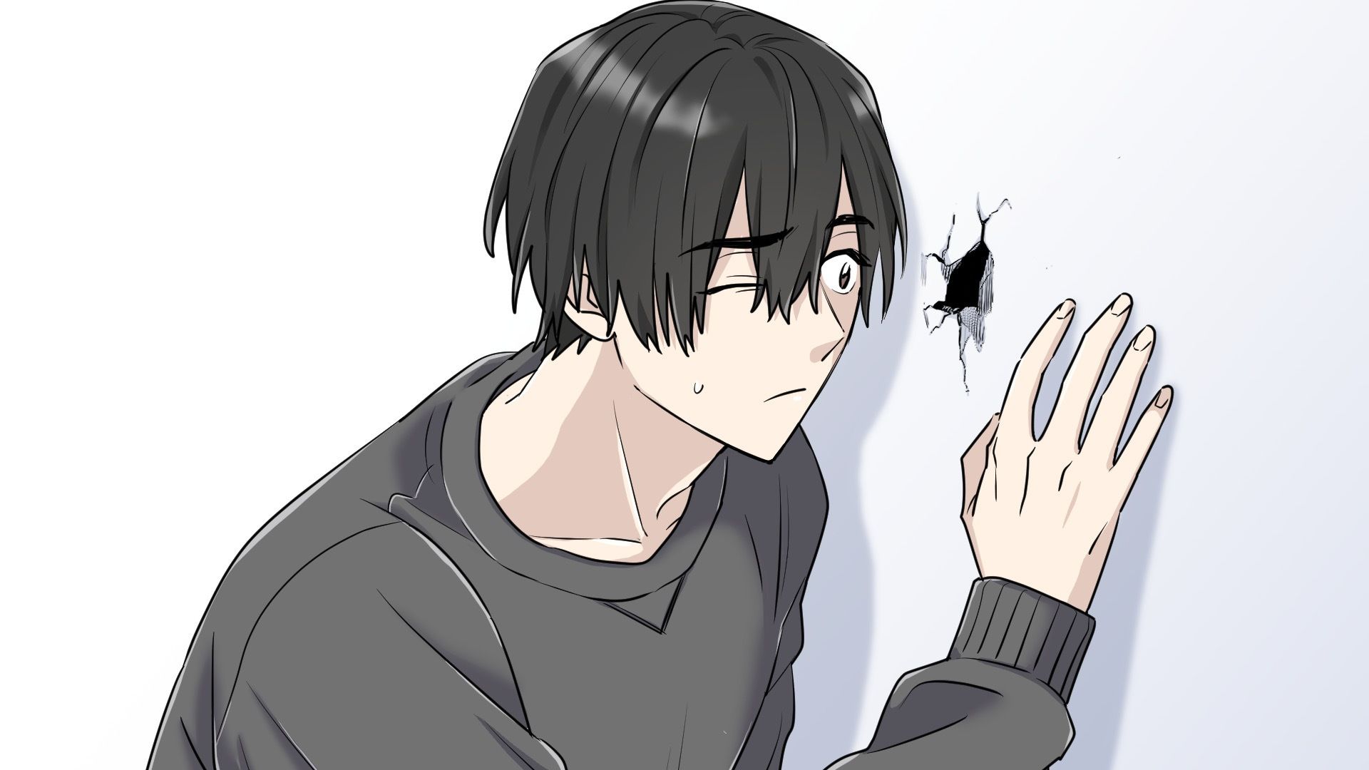 アパートの部屋の壁に穴が空いていたら 〜覗き見から始まるエッチな関係〜 画像5