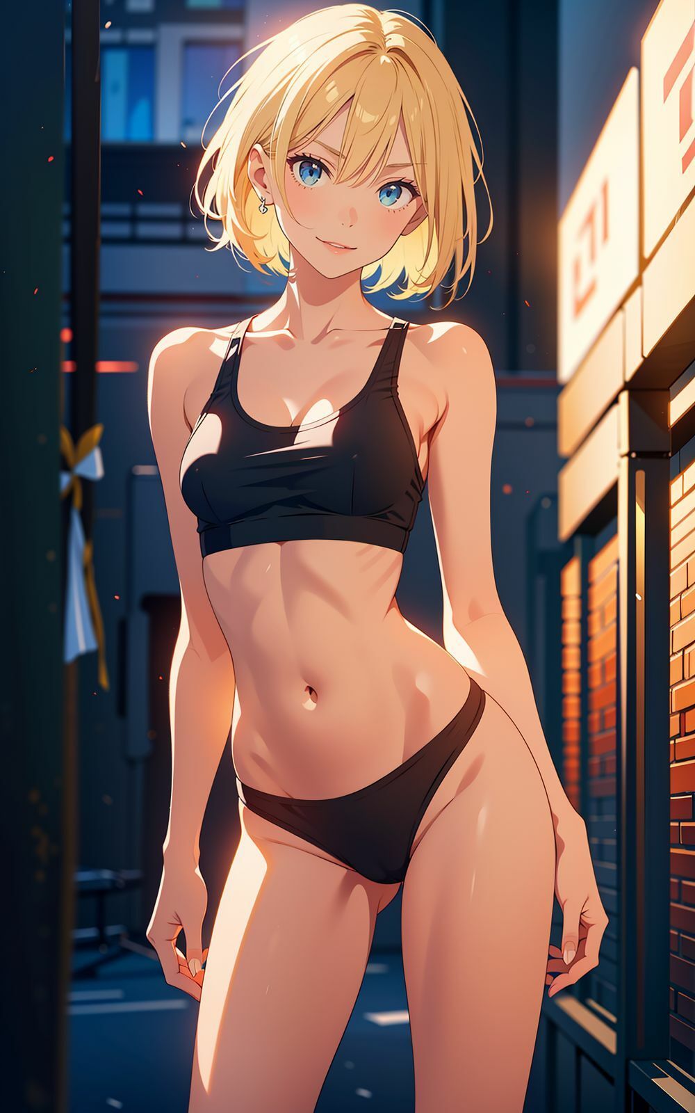 AIイラスト スポブラ 画像2