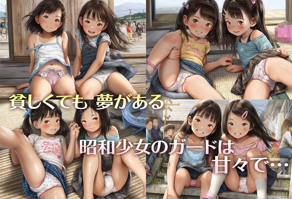 下町銭湯▲昭和湯の思ひ出▲三丁目のジャリンコ子たち▲仲良し429枚1