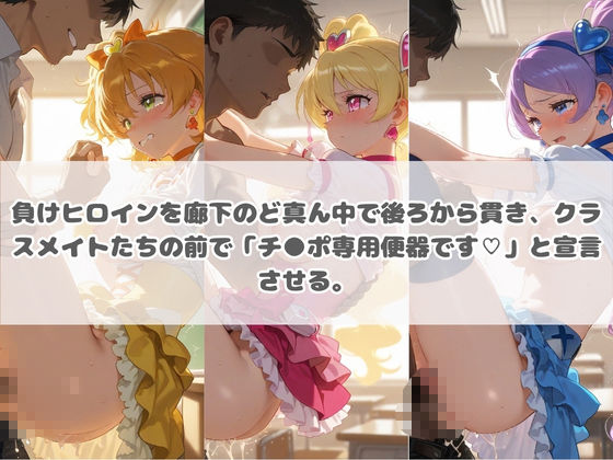 負けヒロインが敗北堕ちして俺のチ●ポ専用便器になった結果 プ〇キュア 4 画像1