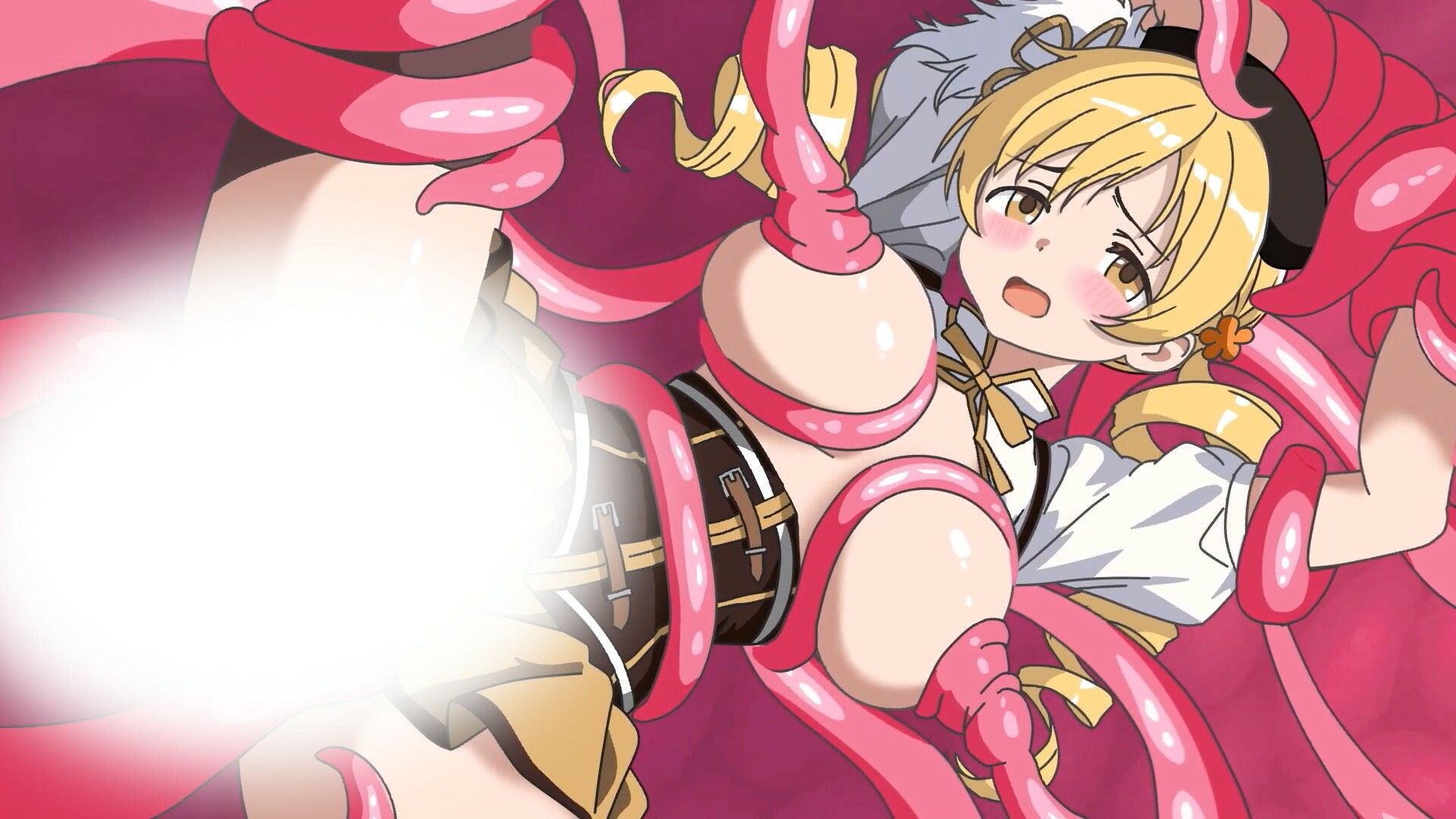 【Live2Dアニメ】触手の魔女に捕まるマミさん サンプル4