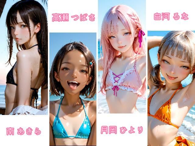 貧乳ビキニ少女の誘惑 1 サンプル画像 5