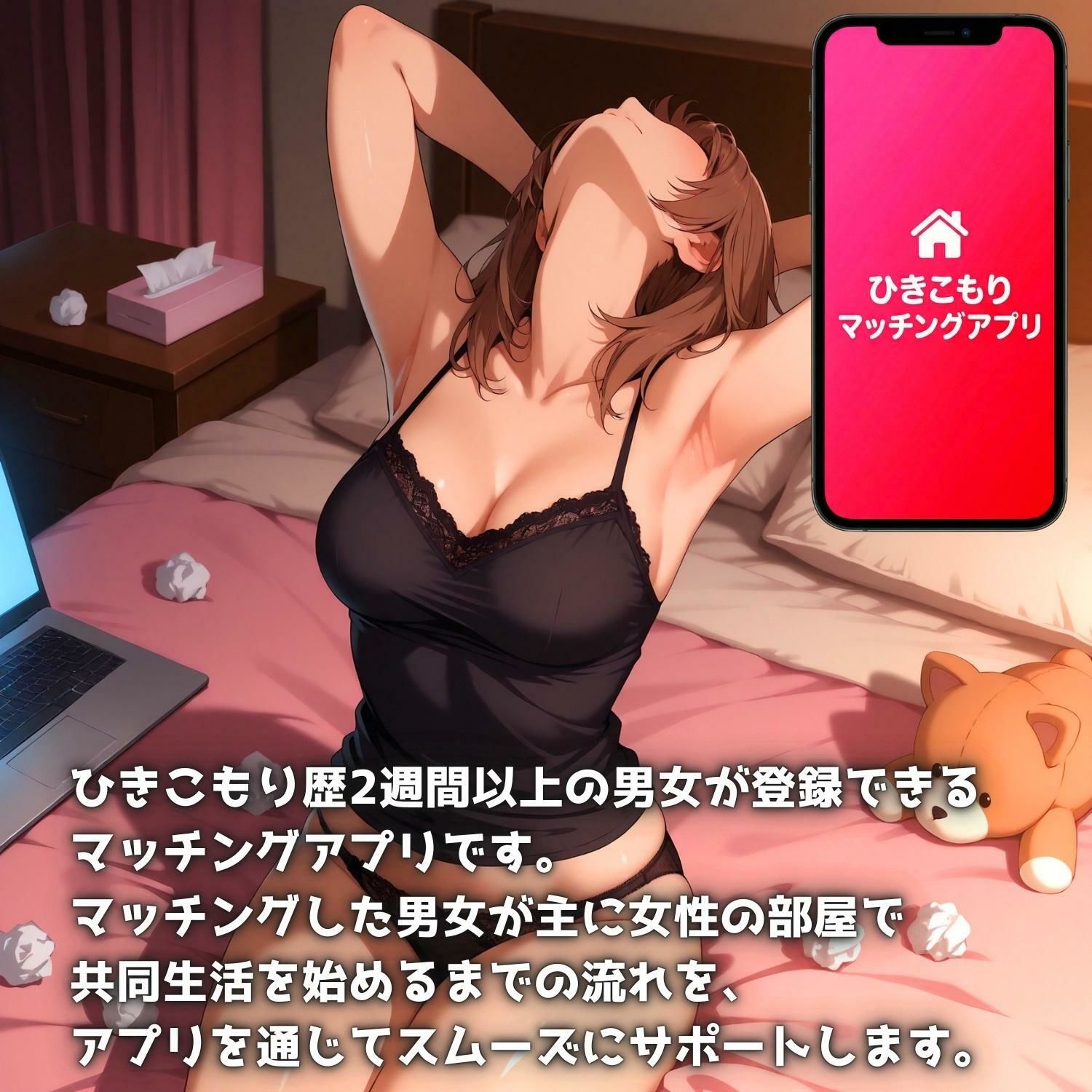 ひきこもりマッチングアプリ3 画像1