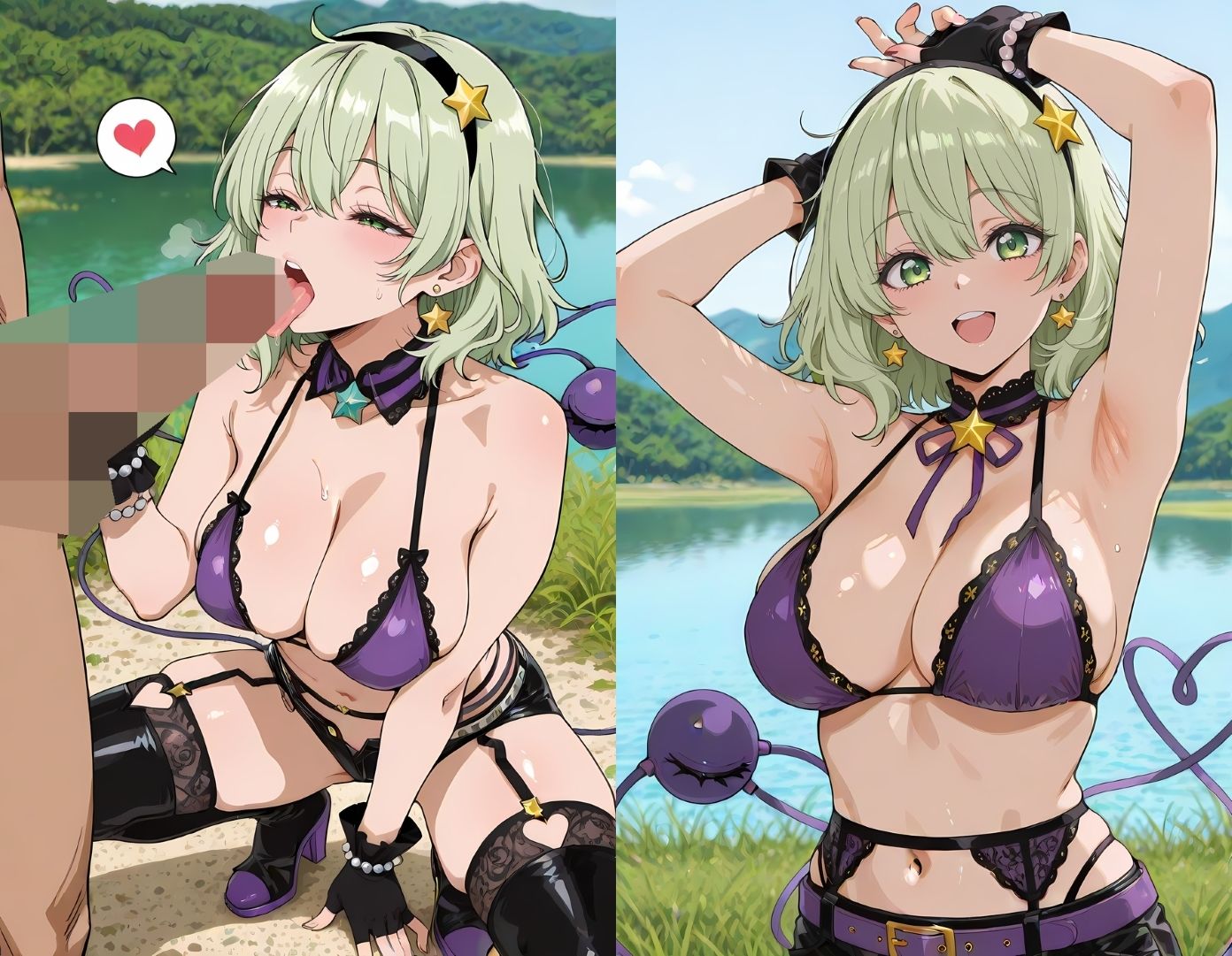 無意識なカワイイ妖怪とイチャコスエッチ 画像2