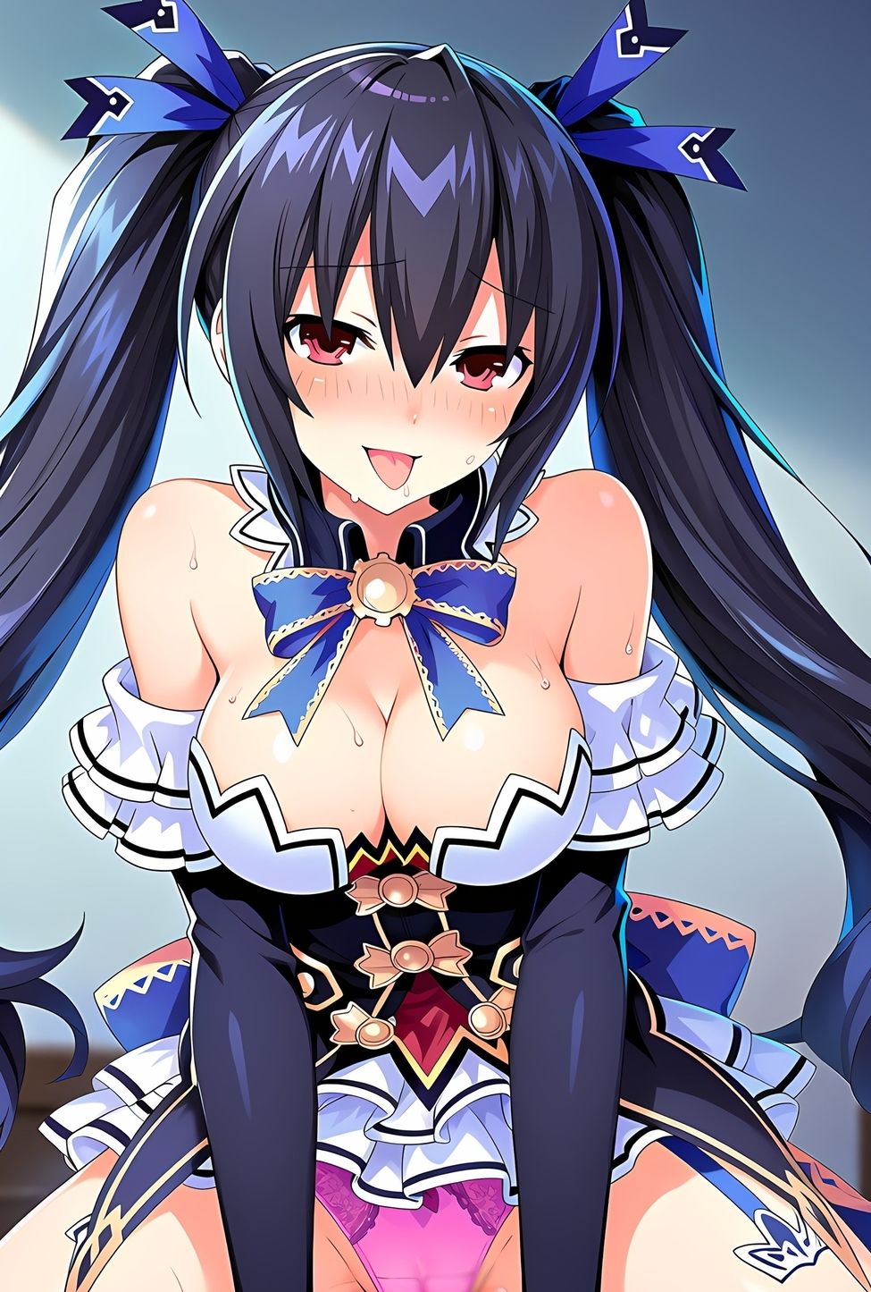 ノワールちゃんのエッチなAIイラスト集 サンプル1