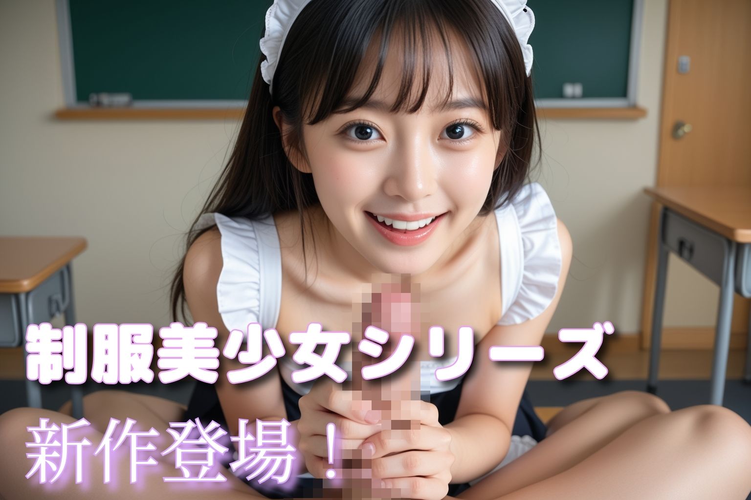 制服美少女子作り実習！？ メイドコス編 画像1