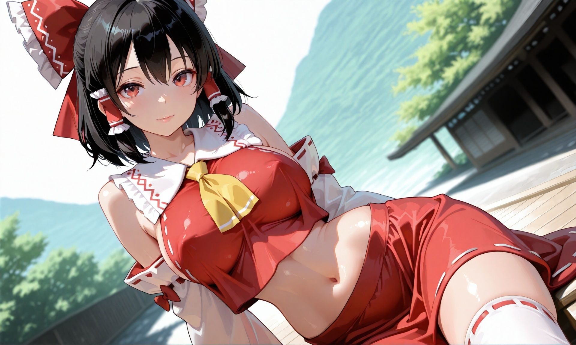 博麗の巫女、霊夢の本気子作りアヘヅラ白書 画像1