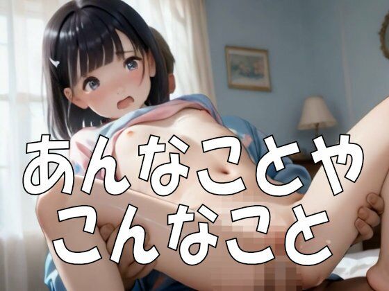 4K AI ASMR つるぺたパイパンパジャマ娘 性教育100連発 4