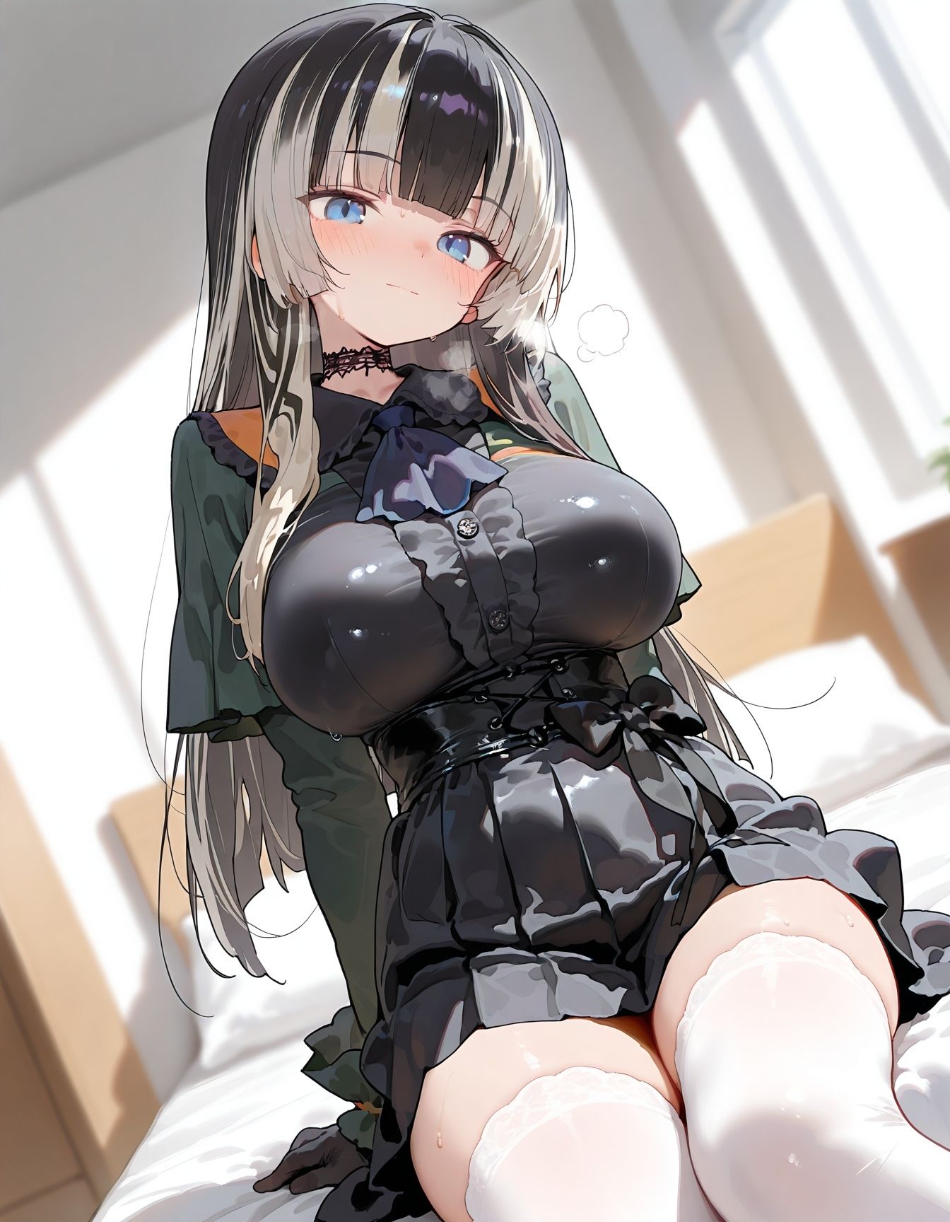 ホ○ライブ儒烏風亭らで○孕ませえっち 画像1