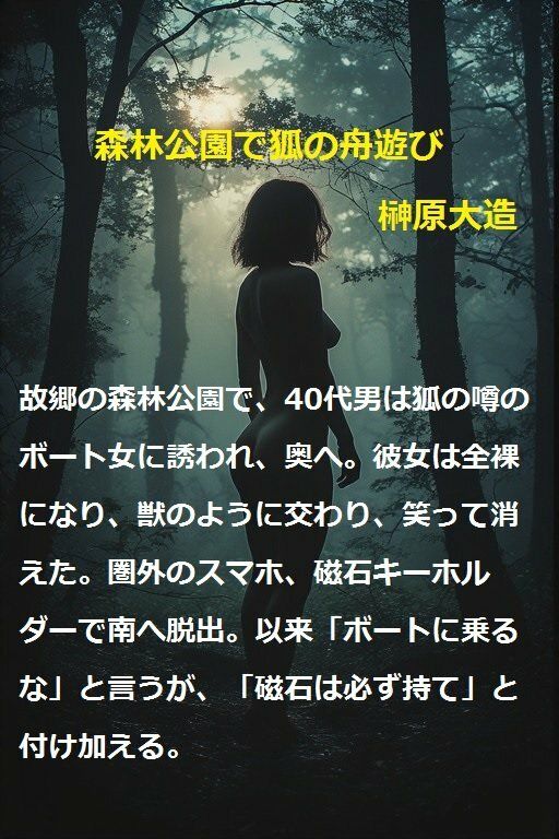 森林公園で狐と舟遊び 画像7