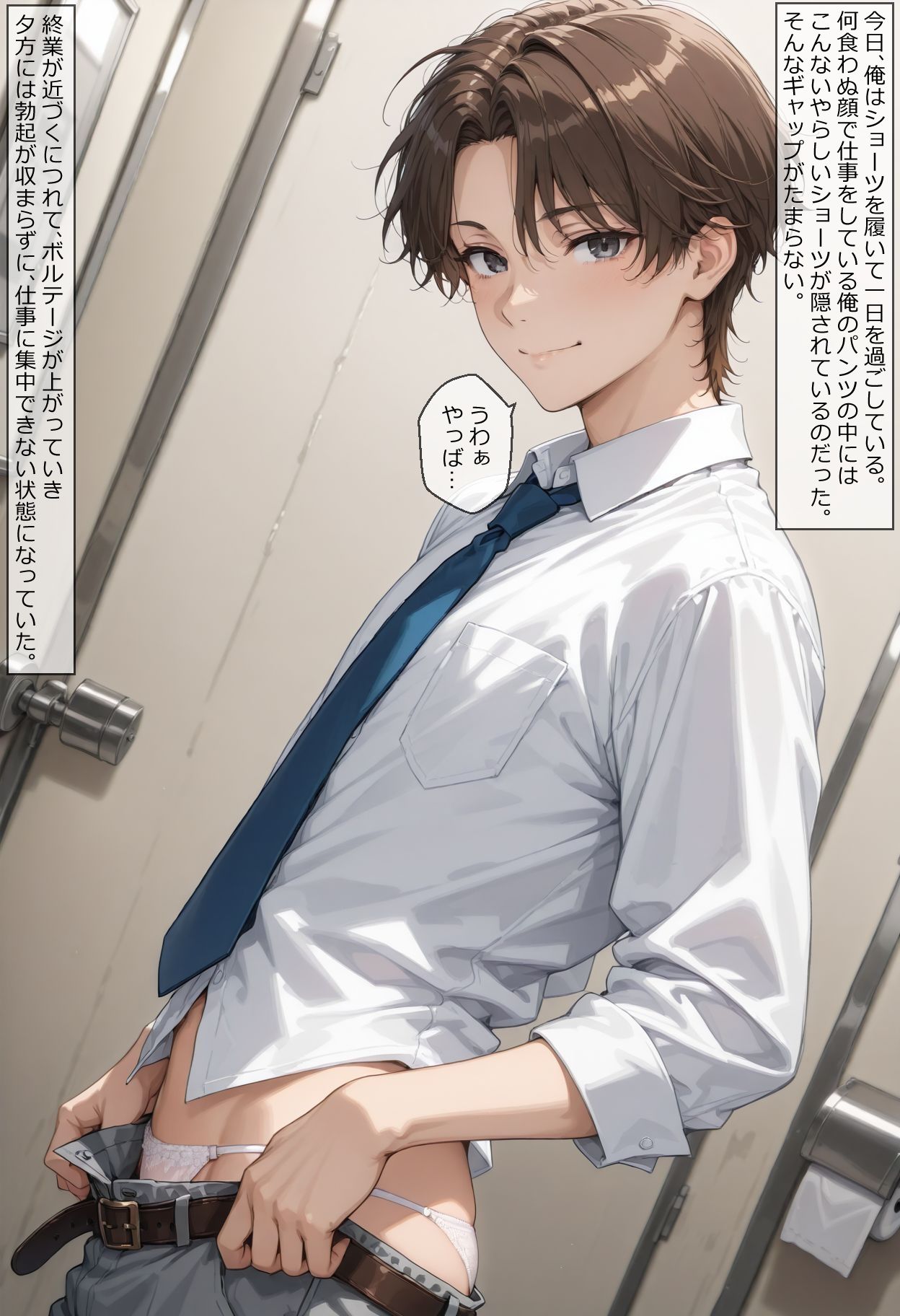 【女装】沙也加の場合02 〜オナバレ〜 画像1