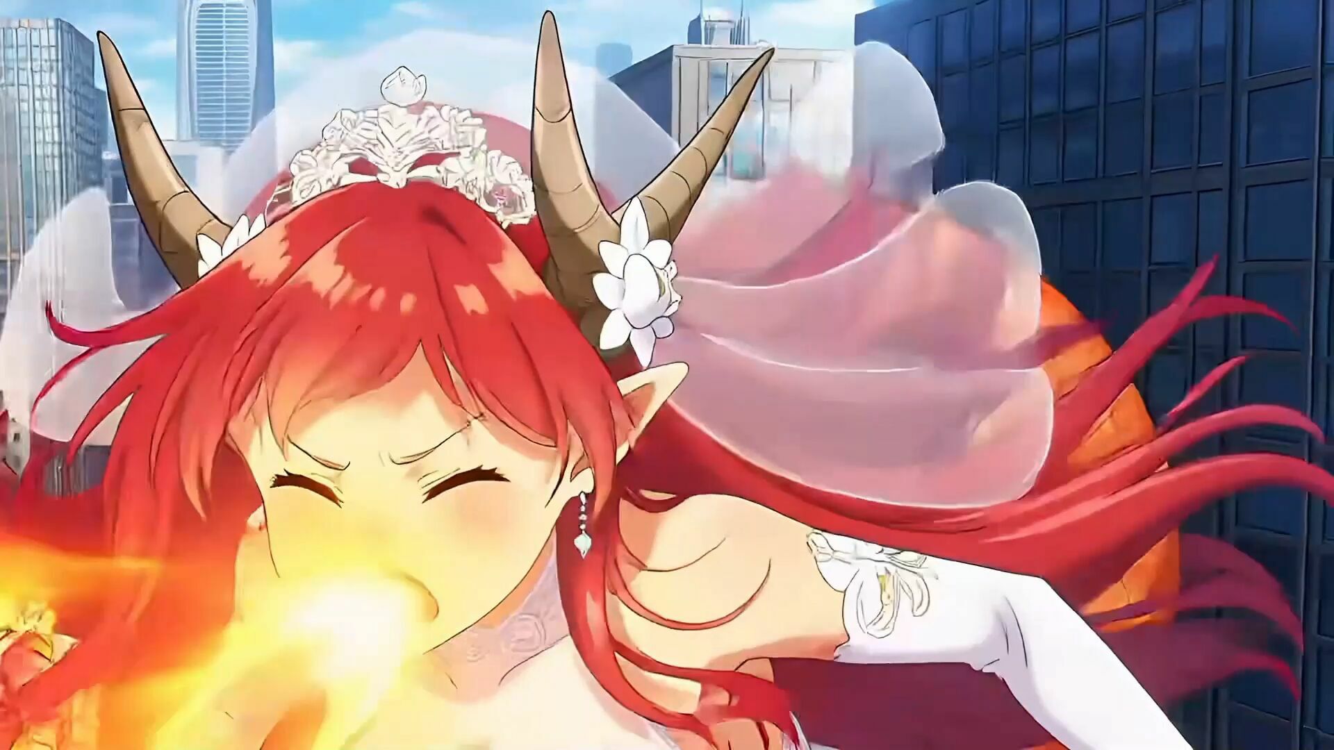 【超自信作！】ウルトラ巨大娘くしゃみアニメーション！/ Ultra Giantess Sneeze Animation！ 画像3