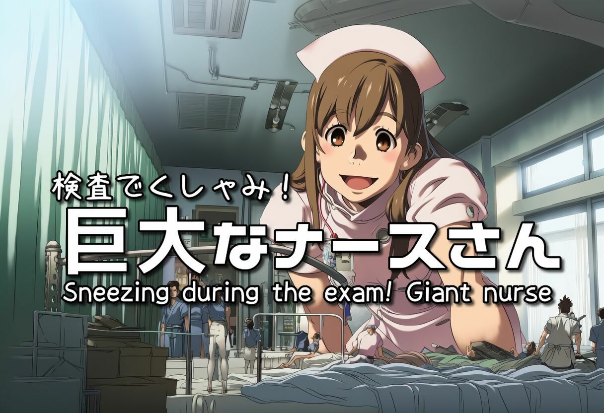 【超自信作！】ウルトラ巨大娘くしゃみアニメーション！/ Ultra Giantess Sneeze Animation！ 画像4