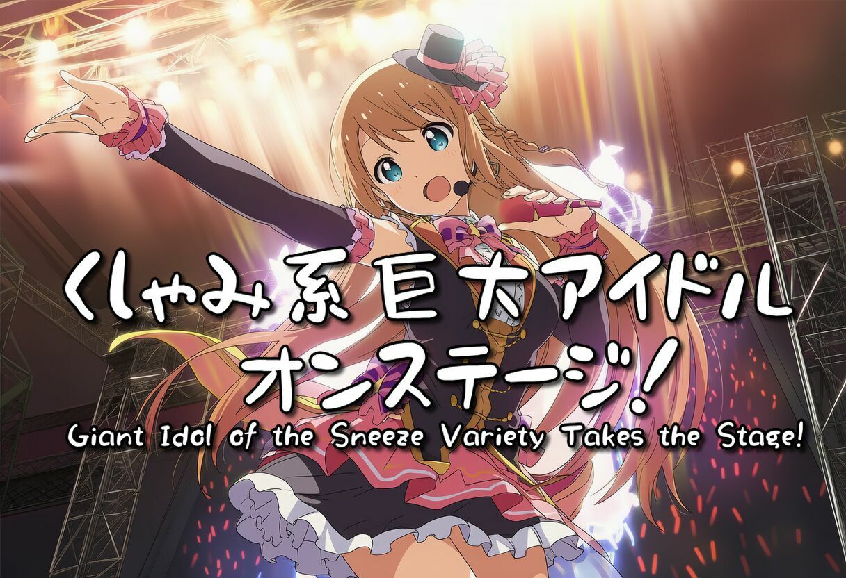 【超自信作！】ウルトラ巨大娘くしゃみアニメーション！/ Ultra Giantess Sneeze Animation！ 画像6