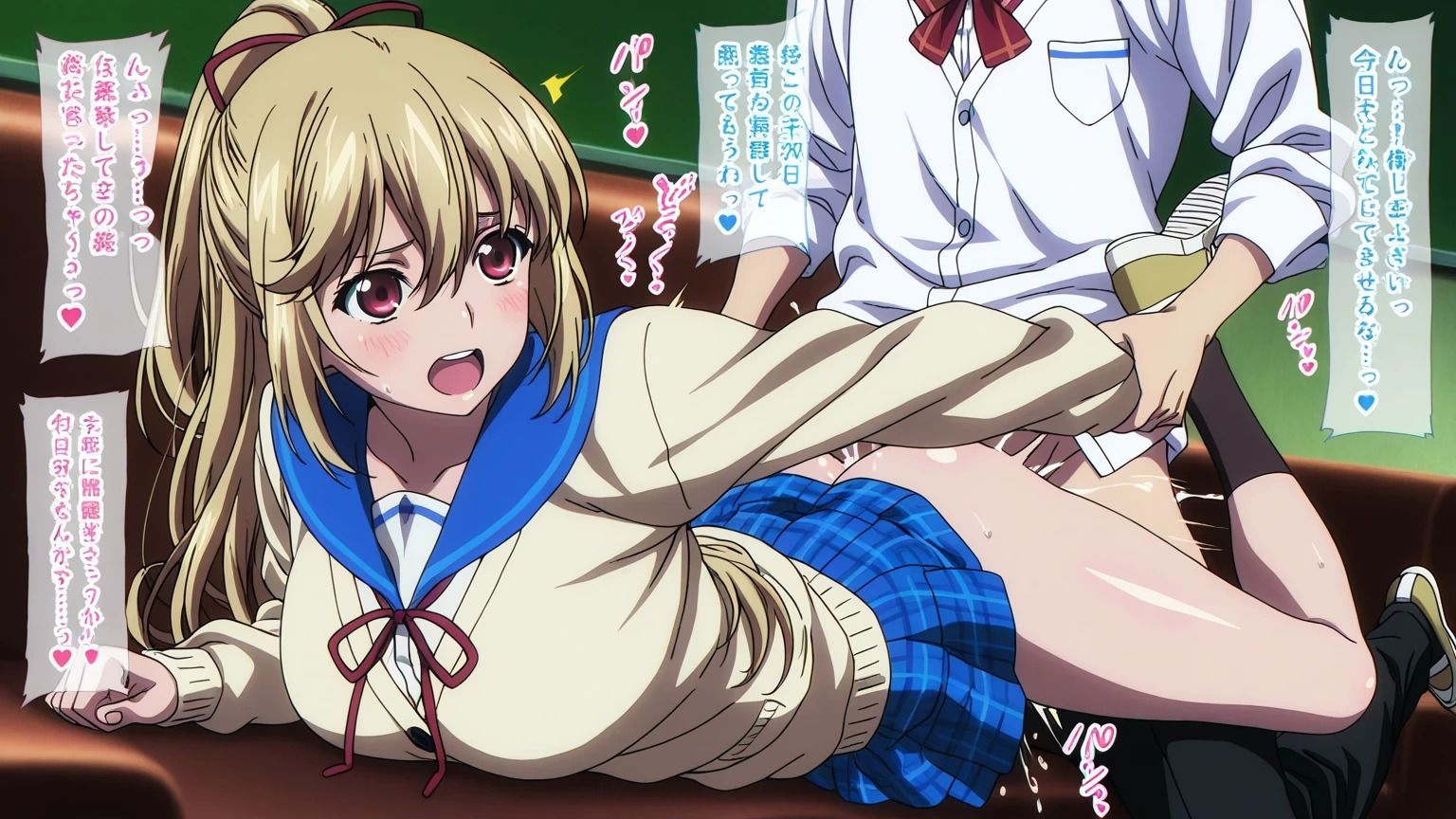 学園の天才ポニテお姉さんと・・・■制服 画像1