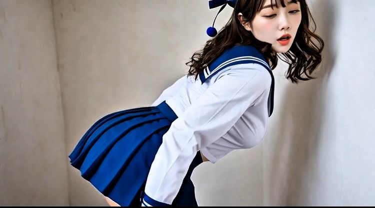 No.001  JKデカ尻動画 〜尻フェチ専用 ムチムチ制服尻30分耐久〜 画像4