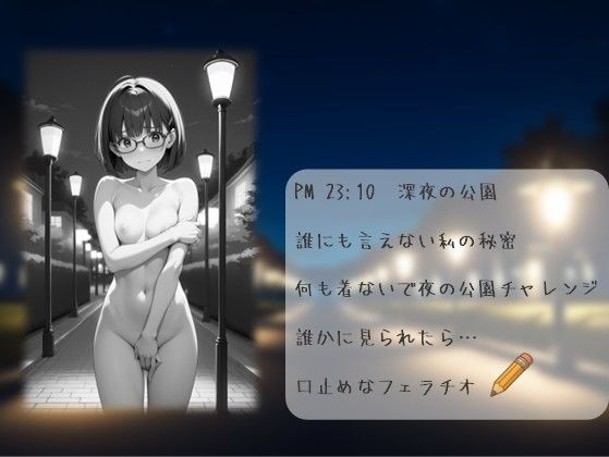 私立吹痴学園性活日記 -紺髪メガネちゃん フェラチオ編- サンプル9