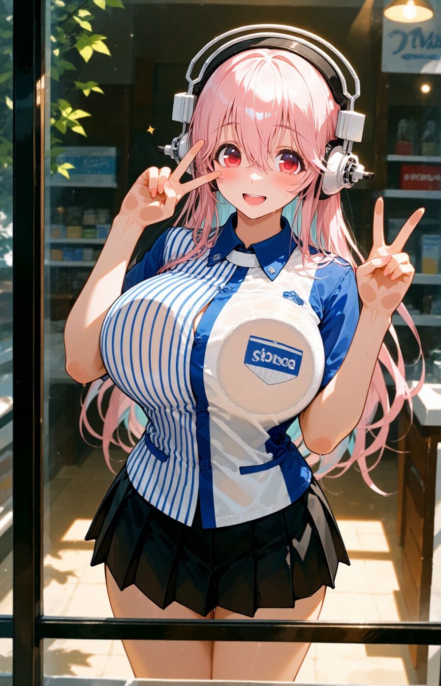 コンビニ店員そ●子ちゃん 知らないオジサンにヤられちゃう 画像2