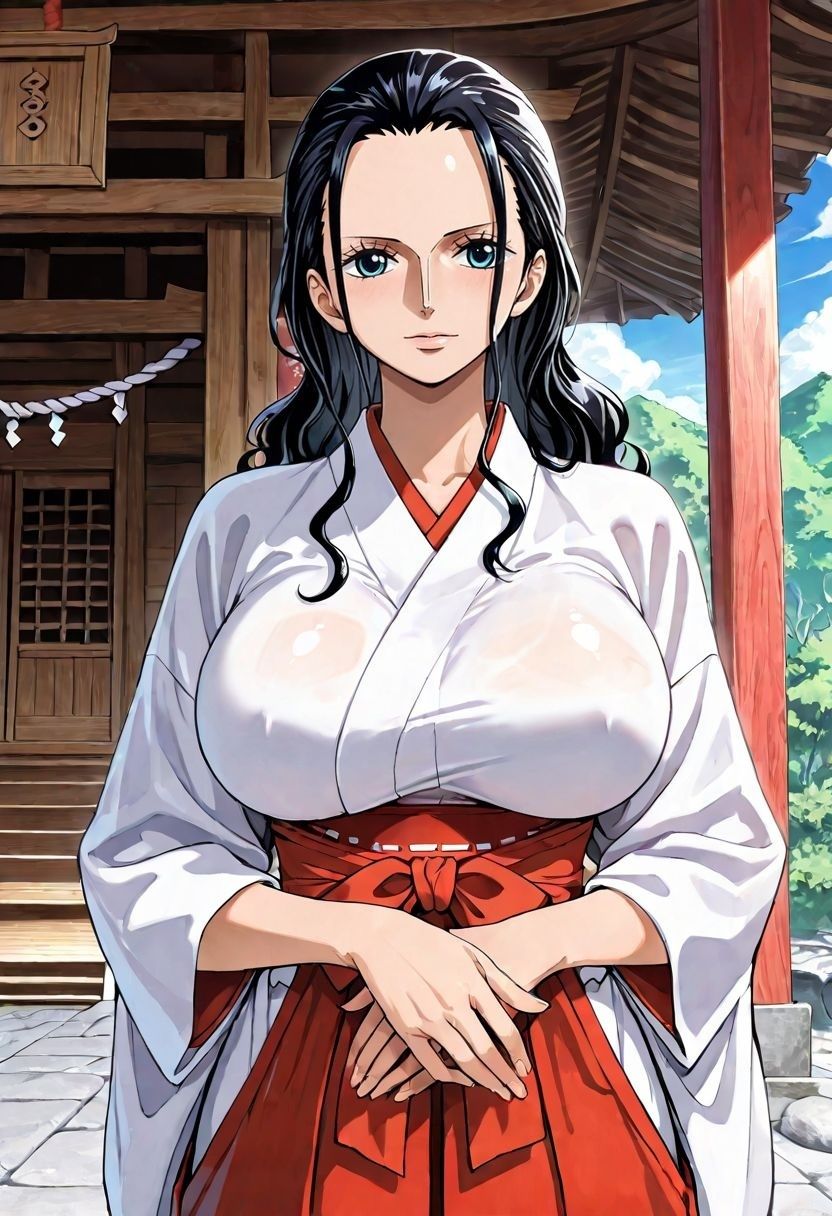 もしも。。。このキャラが巫女だったら〜ロ〇ン〜 画像1