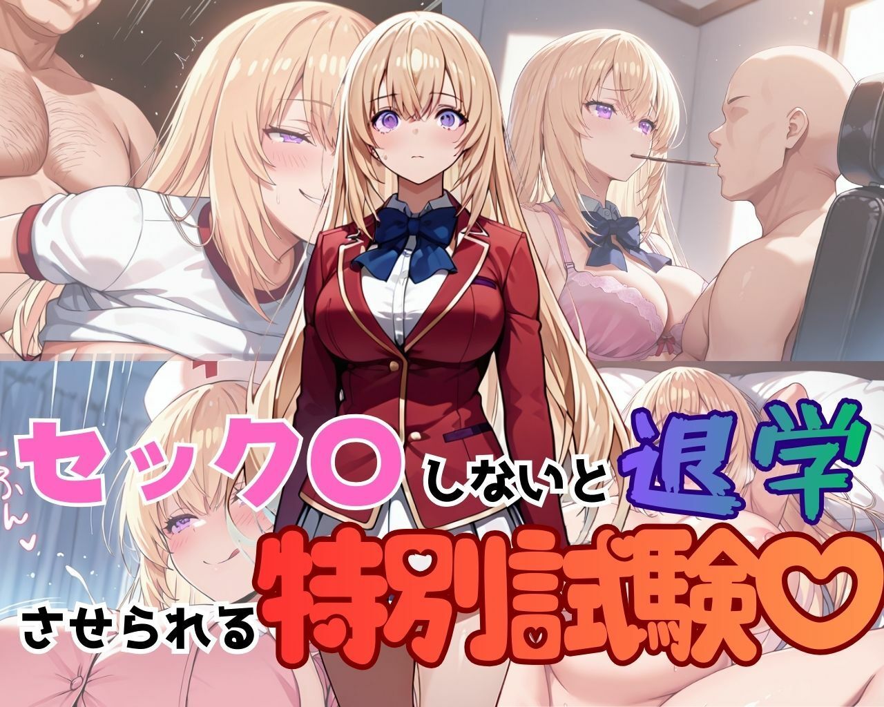 セック〇しないと退学させられる特別試験 画像1