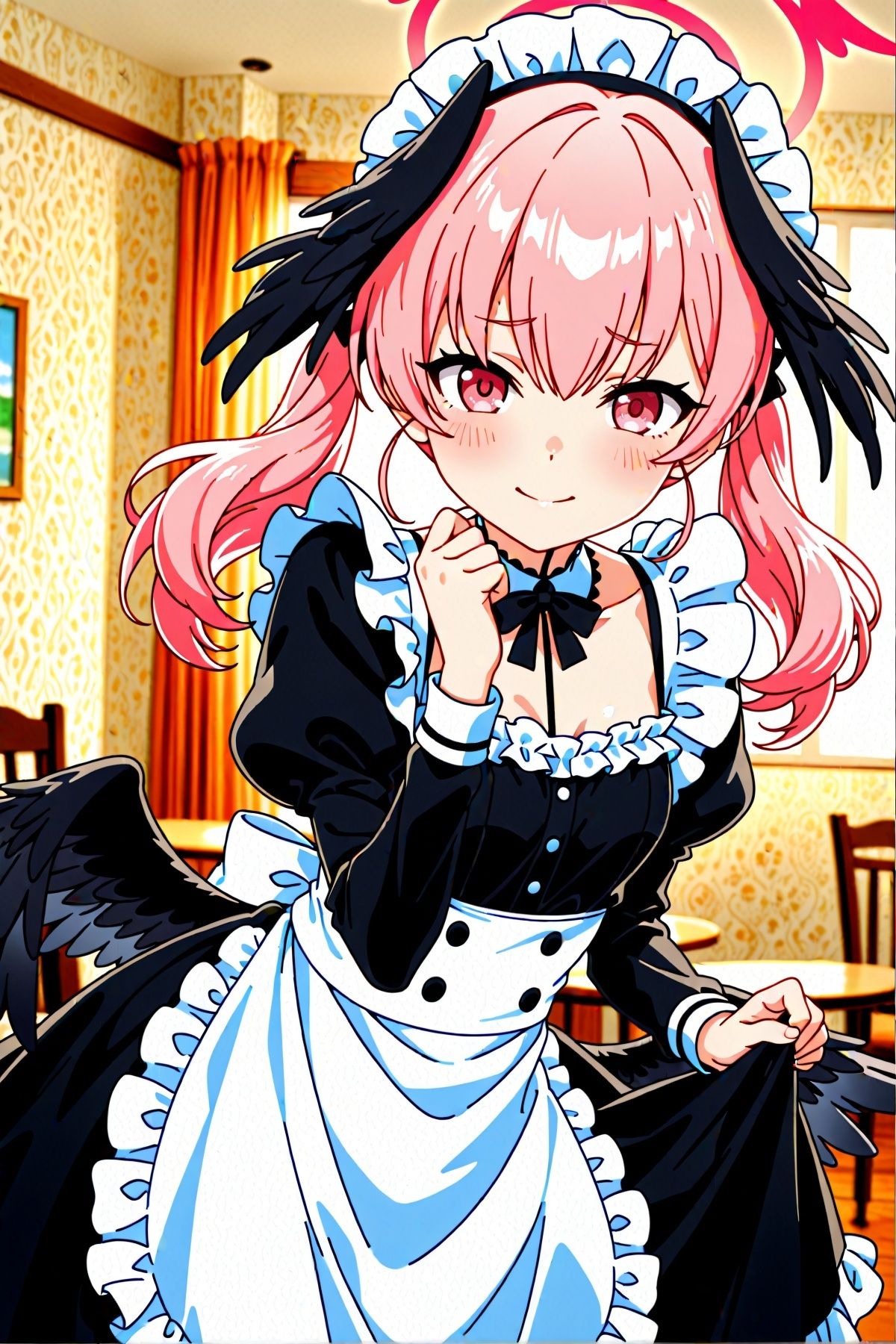 ハナコとコハルのメイド服コスプレエッチCG集 画像1