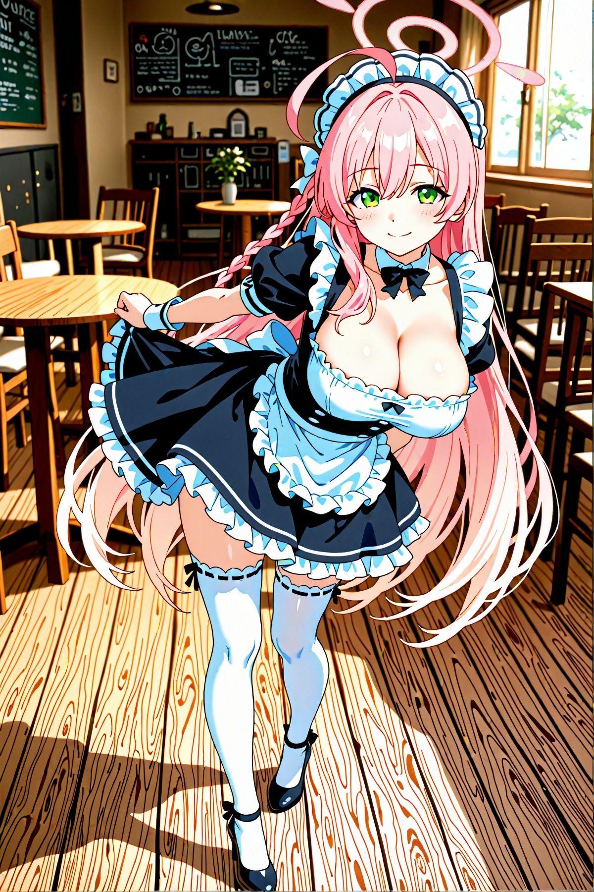 ハナコとコハルのメイド服コスプレエッチCG集 画像2