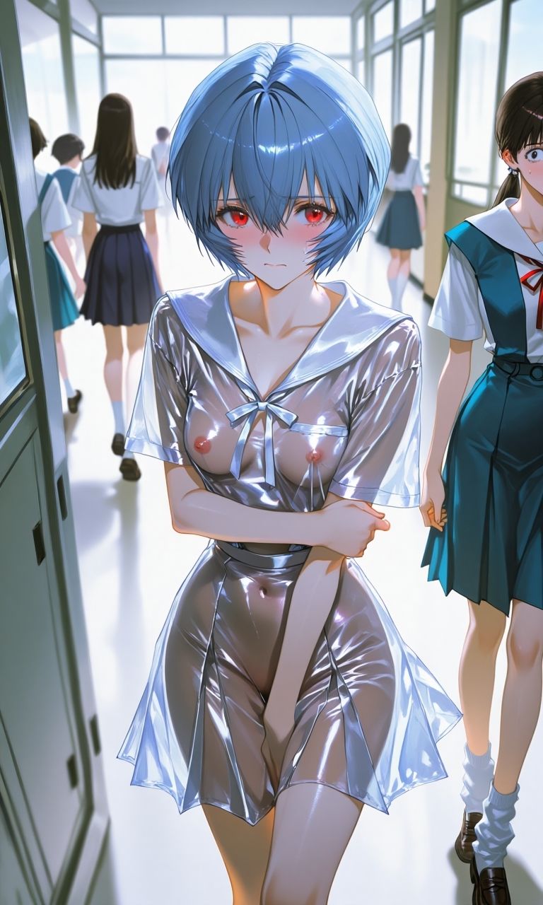 綾〇レイ スケスケセーラー服でHな日常 画像2