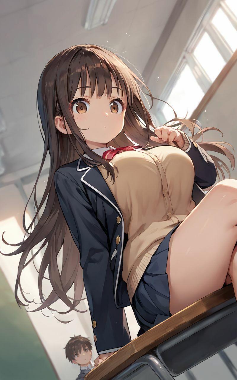 挑発的な女子校生に強引に性教育をする話_4