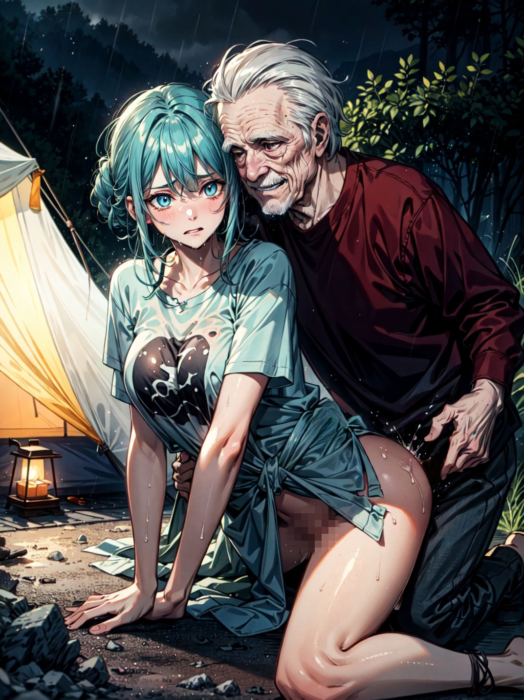 ソロキャンプ中に管理人に犯●れた女子大生2 画像5