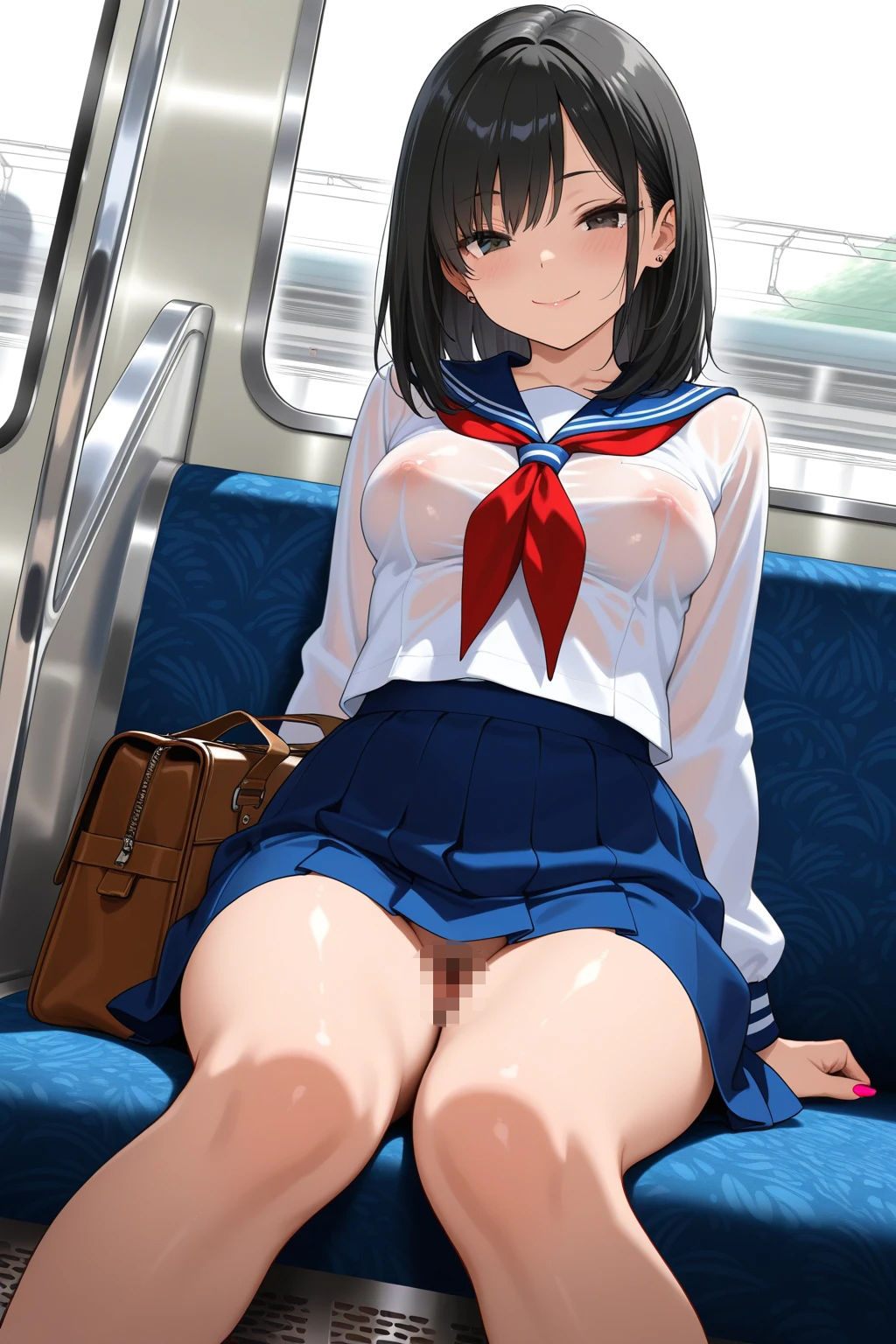 なぜか透けて見える女子校生たちの日常 画像1